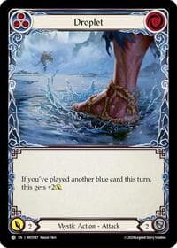 Droplet - Part the Mistveil - Flesh and Blood TCG card