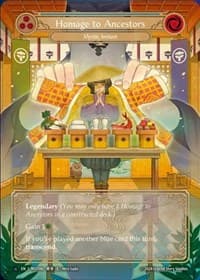 Homage to Ancestors (Marvel) - Part the Mistveil - Flesh and Blood TCG card