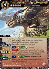 Dustwyrm Drought Dragon (Judge Pack 2024 Vol. 1) - Launch & Event Promos - Battle Spirits Saga card