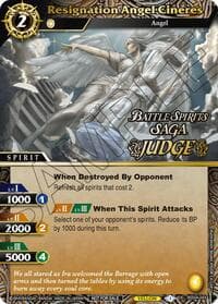 Resignation Angel Cineres (Judge Pack 2024 Vol. 1) - Launch & Event Promos - Battle Spirits Saga card