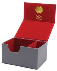 Creation Line - Grey Medium Deckbox - Dex Protection Deck Boxes - Deck Boxes card