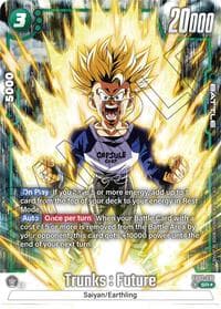 Trunks : Future - FB02-091 (Alternate Art) - Blazing Aura - Dragon Ball Super: Fusion World card