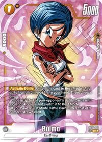 Bulma - FB02-130 (Alternate Art) - Blazing Aura - Dragon Ball Super: Fusion World card