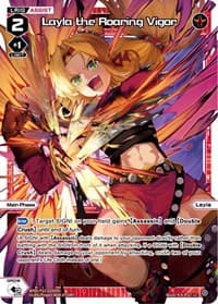 Layla the Roaring Vigor - Dissonance Diva - WIXOSS card