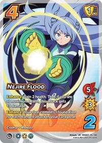 Nejire Flood - UniVersus: My Hero Academia: Girl Power - UniVersus card
