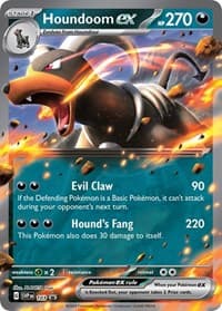 Houndoom ex - 103 - SV: Scarlet & Violet Promo Cards - Pokemon card