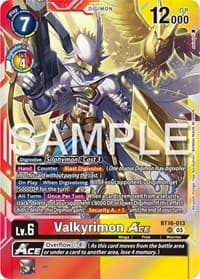 Valkyrimon ACE - Beginning Observer - Digimon Card Game card