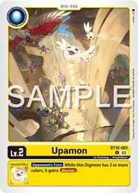 Upamon - Beginning Observer - Digimon Card Game card