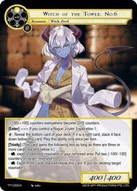 Witch of the Tower: No.6 - Thoth of the Trinity - Force of Will card