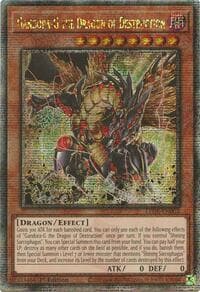 Gandora-G the Dragon of Destruction (Quarter Century Secret Rare) - Legacy of Destruction - YuGiOh card