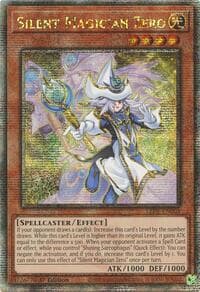Silent Magician Zero (Quarter Century Secret Rare) - Legacy of Destruction - YuGiOh card