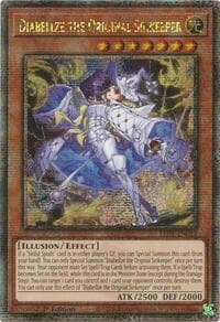 Diabellze the Original Sinkeeper (Quarter Century Secret Rare) - Legacy of Destruction - YuGiOh card