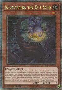 Ragnaraika the Evil Seed (Quarter Century Secret Rare) - Legacy of Destruction - YuGiOh card