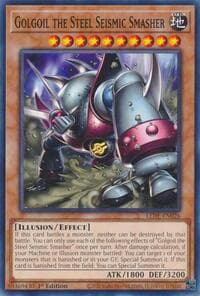 Golgoil the Steel Seismic Smasher - Legacy of Destruction - YuGiOh card