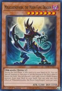 Mikazukinoyaiba, the Moon Fang Dragon - Legacy of Destruction - YuGiOh card