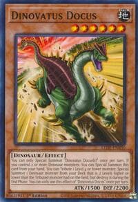 Dinovatus Docus - Legacy of Destruction - YuGiOh card