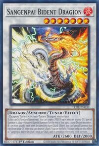 Sangenpai Bident Dragion - Legacy of Destruction - YuGiOh card