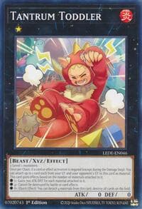 Tantrum Toddler - Legacy of Destruction - YuGiOh card
