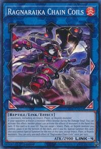 Ragnaraika Chain Coils - Legacy of Destruction - YuGiOh card