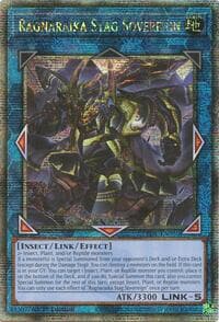 Ragnaraika Stag Sovereign (Quarter Century Secret Rare) - Legacy of Destruction - YuGiOh card