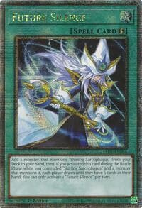 Future Silence (Quarter Century Secret Rare) - Legacy of Destruction - YuGiOh card