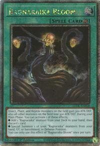 Ragnaraika Bloom (Quarter Century Secret Rare) - Legacy of Destruction - YuGiOh card