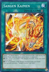 Sangen Kaimen - Legacy of Destruction - YuGiOh card