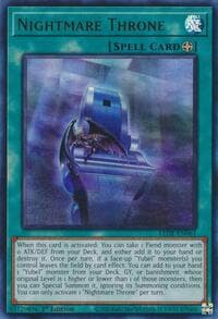 Nightmare Throne - Legacy of Destruction - YuGiOh card