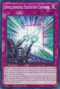 Simultaneous Equation Cannons - Legacy of Destruction - YuGiOh card