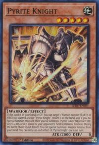 Pyrite Knight - Legacy of Destruction - YuGiOh card