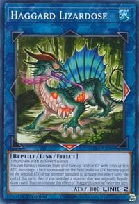 Haggard Lizardose - Legacy of Destruction - YuGiOh card