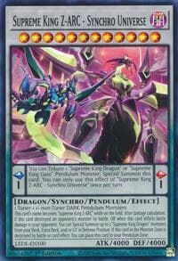 Supreme King Z-ARC - Synchro Universe - Legacy of Destruction - YuGiOh card