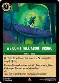 We Don't Talk About Bruno - Ursula's Return - Disney Lorcana card