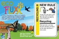Fluxx: Recycling Promo Postcard - Looney Labs - Boardgames card