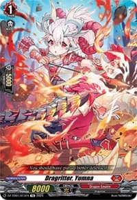 Dragritter, Yumna - DZ-TD01: Start Up Trial Deck "Dragon Empire" - Cardfight Vanguard card