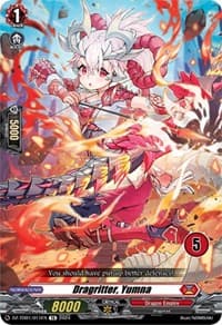 Dragritter, Yumna (5) - DZ-TD01: Start Up Trial Deck "Dragon Empire" - Cardfight Vanguard card