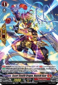 Escort Stealth Dragon, Hayashi Kaze - DZ-TD01: Start Up Trial Deck "Dragon Empire" - Cardfight Vanguard card
