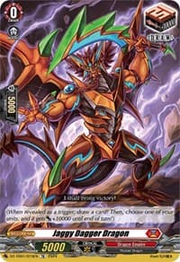 Jaggy Dagger Dragon - DZ-TD01: Start Up Trial Deck "Dragon Empire" - Cardfight Vanguard card