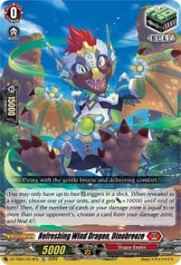 Refreshing Wind Dragon, Dinobreeze - DZ-TD01: Start Up Trial Deck "Dragon Empire" - Cardfight Vanguard card