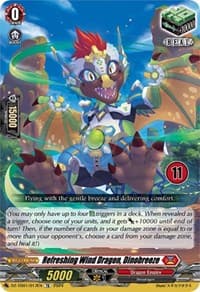 Refreshing Wind Dragon, Dinobreeze (11) - DZ-TD01: Start Up Trial Deck "Dragon Empire" - Cardfight Vanguard card