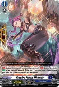 Psychic Prima, Miranda - DZ-TD02: Start Up Trial Deck "Dark States" - Cardfight Vanguard card