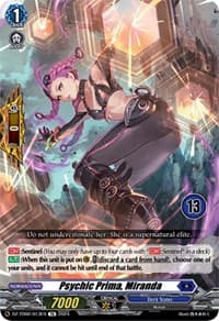 Psychic Prima, Miranda (13) - DZ-TD02: Start Up Trial Deck "Dark States" - Cardfight Vanguard card