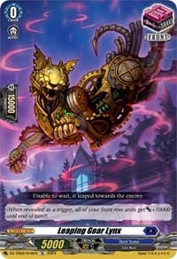 Leaping Gear Lynx - DZ-TD02: Start Up Trial Deck "Dark States" - Cardfight Vanguard card