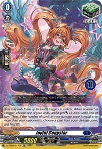 Joyful Songstar (11) - DZ-TD02: Start Up Trial Deck "Dark States" - Cardfight Vanguard card