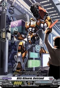 Blitz Kiloarm, Beistand - DZ-TD03: Start Up Trial Deck "Brandt Gate" - Cardfight Vanguard card