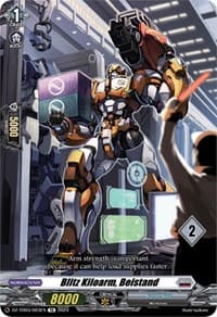 Blitz Kiloarm, Beistand (2) - DZ-TD03: Start Up Trial Deck "Brandt Gate" - Cardfight Vanguard card