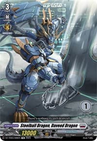 Steelball Dragon, Daveed Dragon (1) - DZ-TD03: Start Up Trial Deck "Brandt Gate" - Cardfight Vanguard card