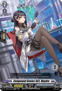 Compound Genius Girl, Maybie (2) - DZ-TD03: Start Up Trial Deck "Brandt Gate" - Cardfight Vanguard card