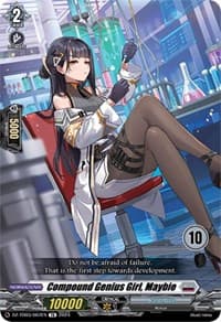Compound Genius Girl, Maybie (10) - DZ-TD03: Start Up Trial Deck "Brandt Gate" - Cardfight Vanguard card