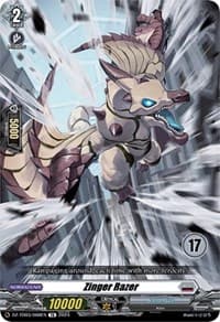 Zinger Razer (17) - DZ-TD03: Start Up Trial Deck "Brandt Gate" - Cardfight Vanguard card